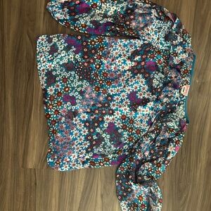 Floral Long Sleeve Blouse